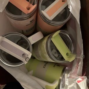 Stanley cups only colors left BLUE MARBLE AND WHITE SOLD $ don’t low ball me